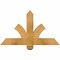 Ekena Millwork Redmond Rough Sawn Timber Gable Bracket, Western Red Cedar, 36"W x 21"H x 4"D x 4"F, 14/12 Pitch GBW036X21X0404RED00RWR - alternate 1